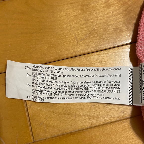 Brand New with Tags - Pull&Bear -Barbie Glitter Pink Bodycon Dress - Picture 12 of 14